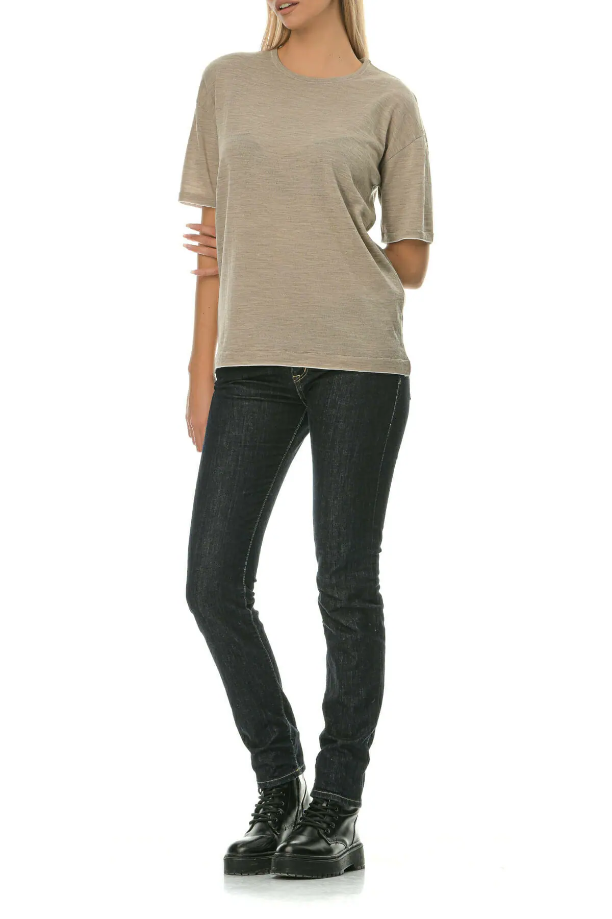 Merino Wool natural T-Shirt - Image 4