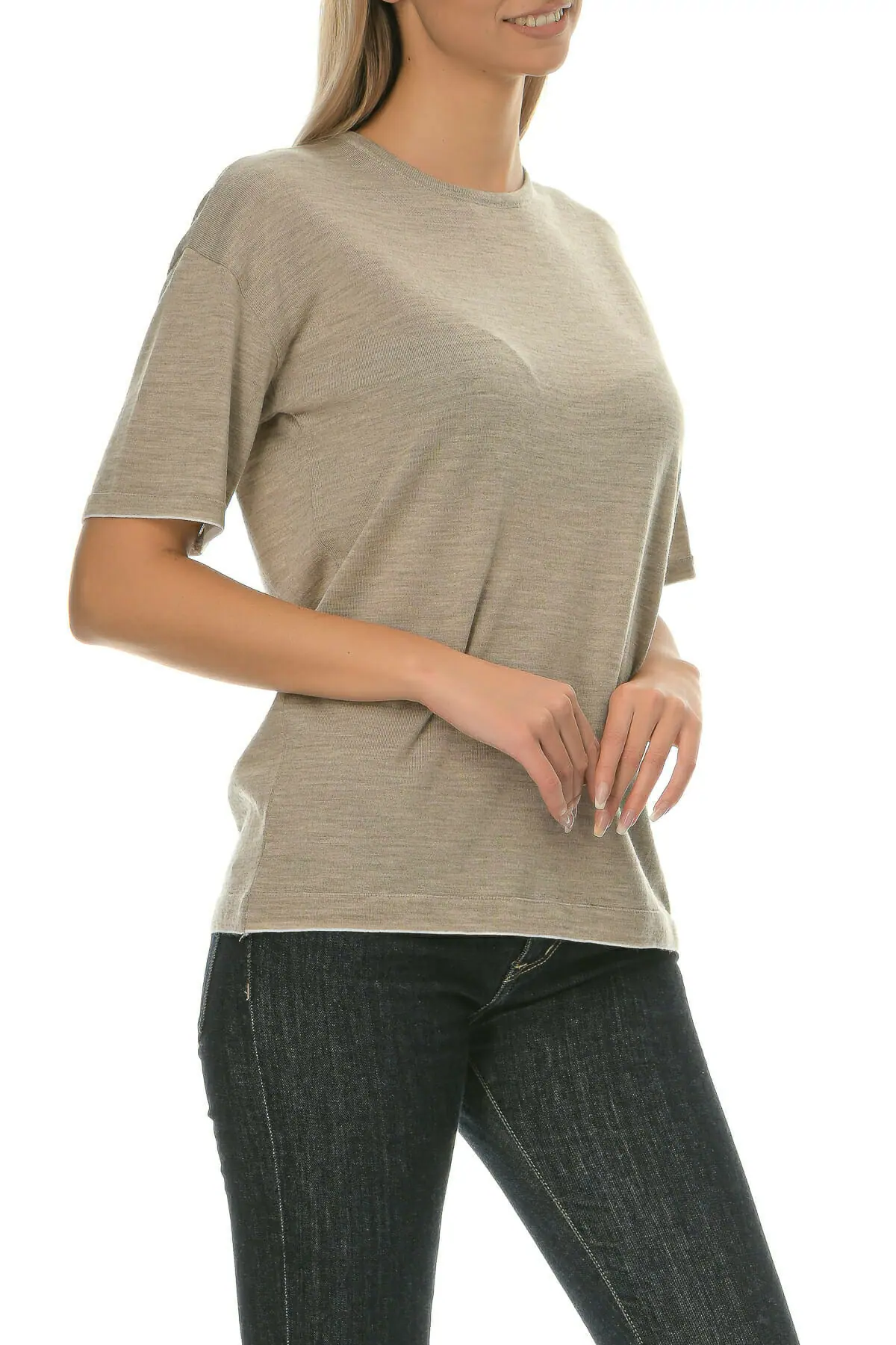 Merino Wool natural T-Shirt