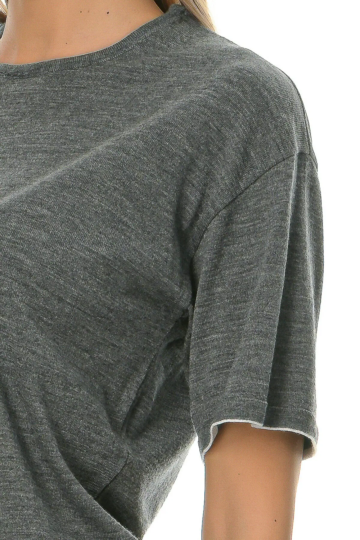 Merino Wool gray T-Shirt - Image 7