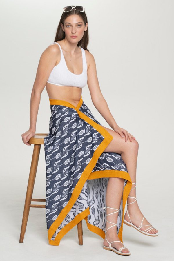 Bouzouki Beach Towel