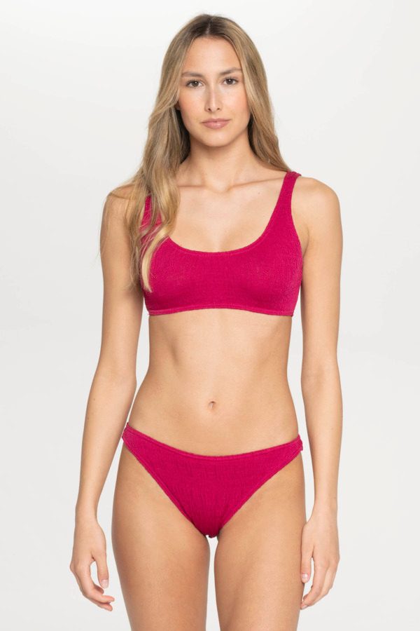 Swimwear Bikini Bustier Monochrome Cherry