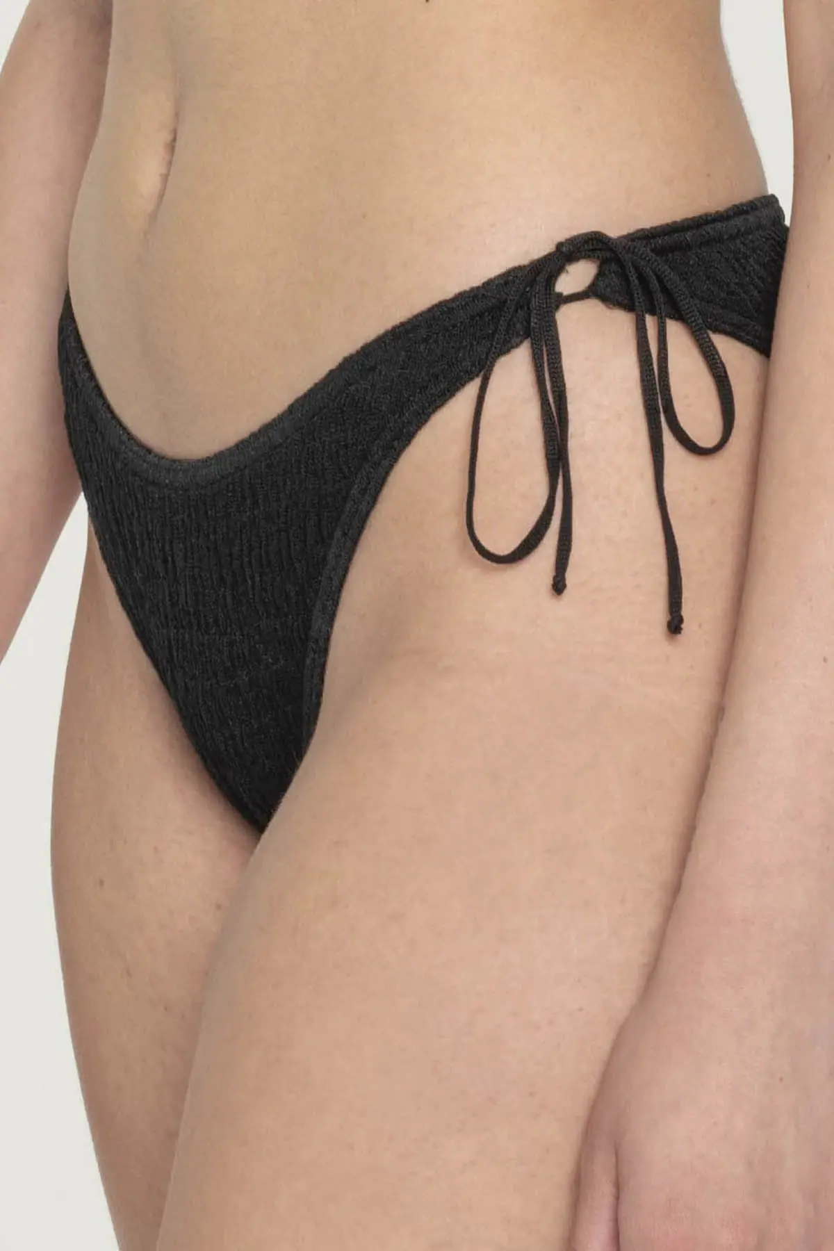 Μαγιό Μπικίνι Τριγωνάκι Μονόχρωμο Μαύρο - Image 6
