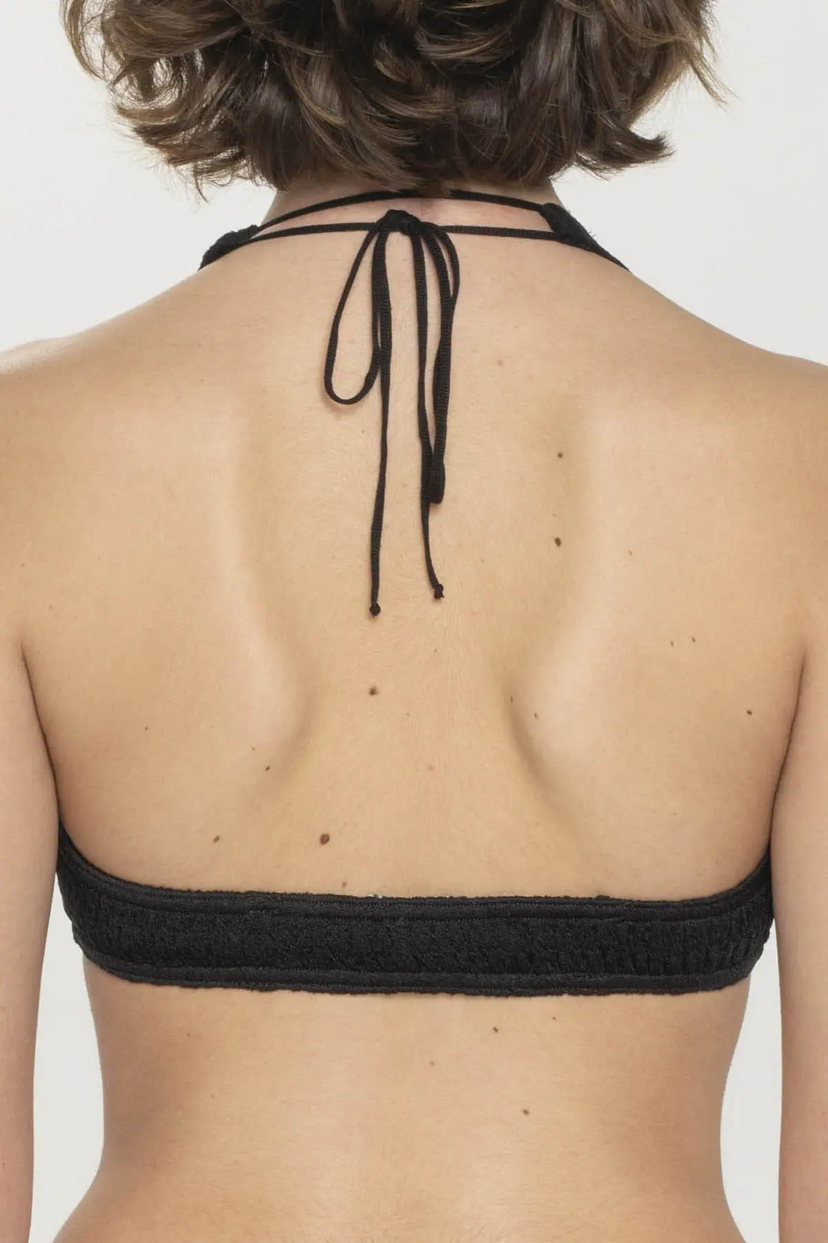 Μαγιό Μπικίνι Τριγωνάκι Μονόχρωμο Μαύρο - Image 9